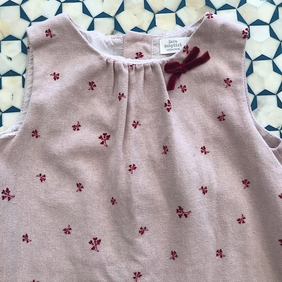 Zara Baby Girl Collection Jumper Dress size 2/3 - Picture 2 of 5